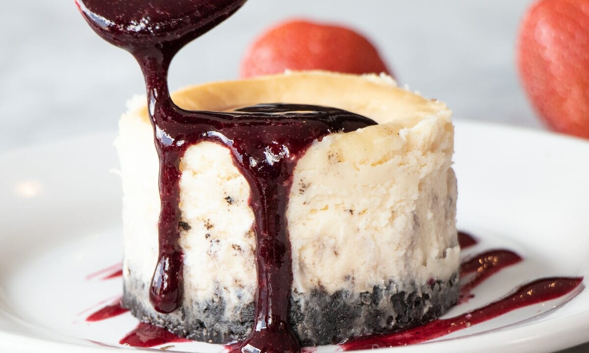 mini cheesecake