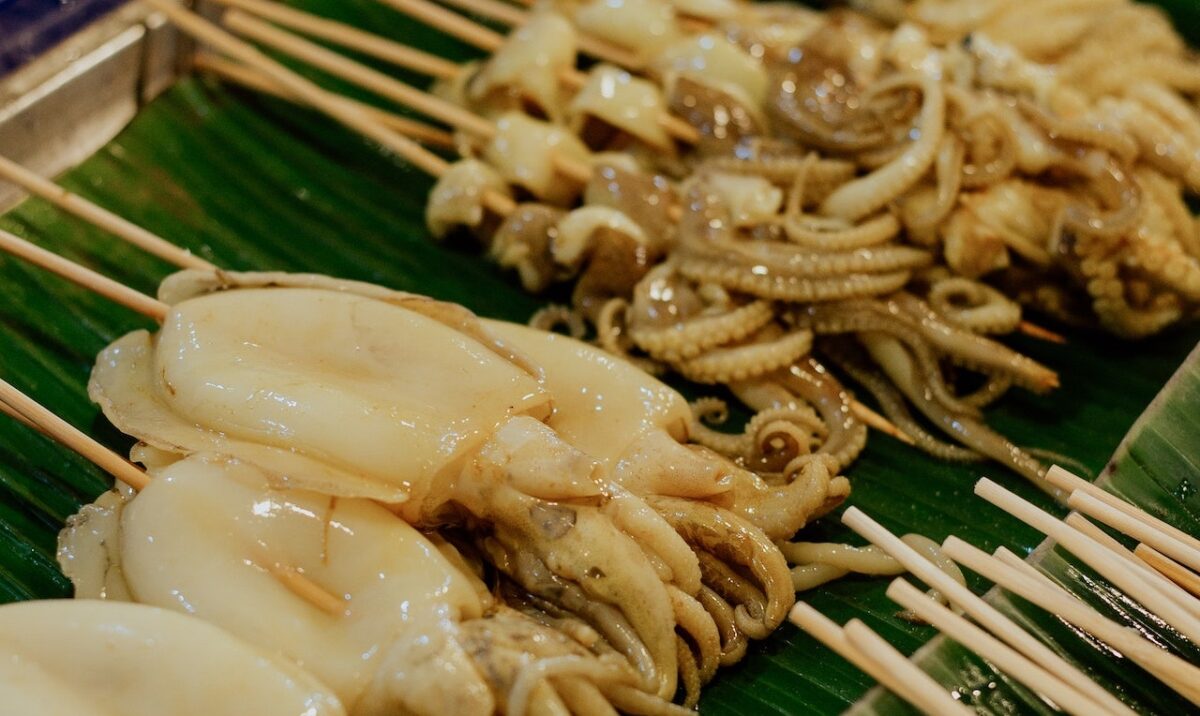 Per la ricetta serviranno ciuffetti di calamaro
