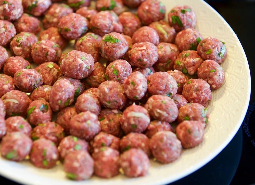 polpette di carne macinata