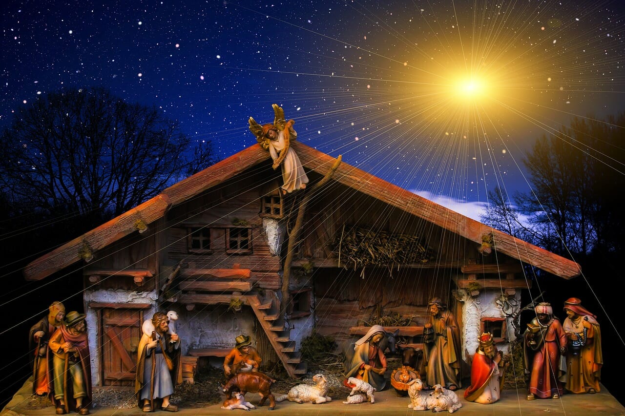 sistemare il presepe
