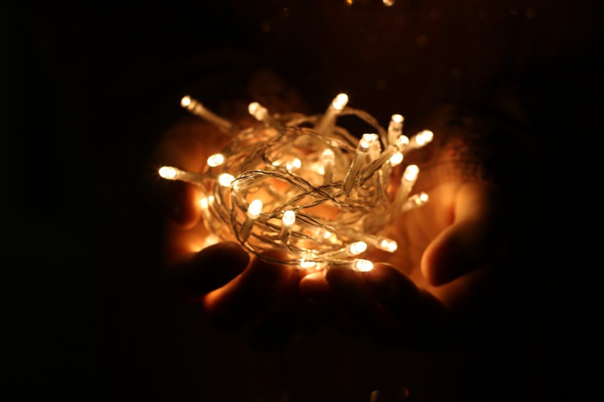 un filo di luci