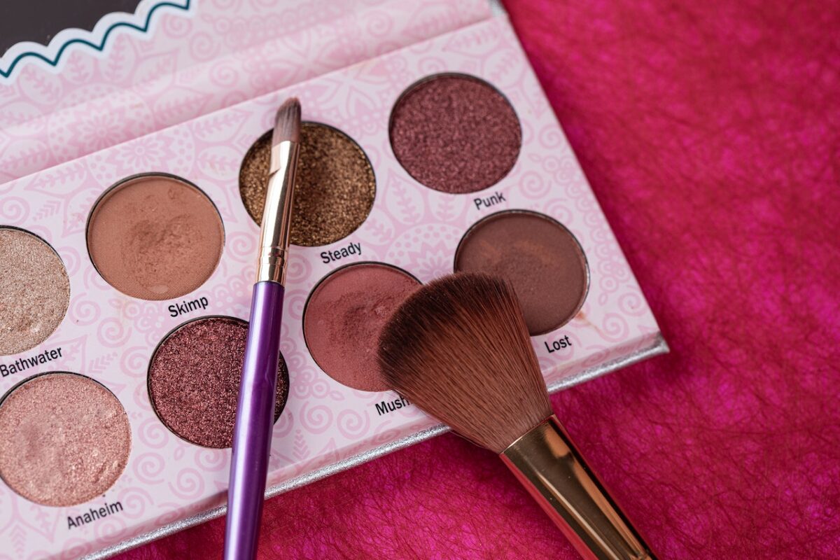 Utilizziamo una palette di ombretti