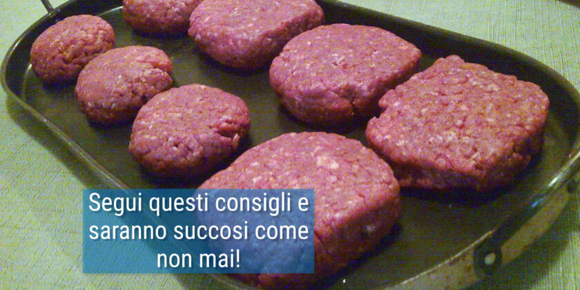 4 segreti per cucinare l'hamburger perfetto