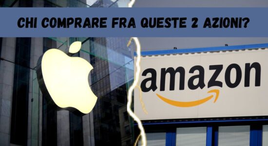 Comprare azioni Amazon o Apple