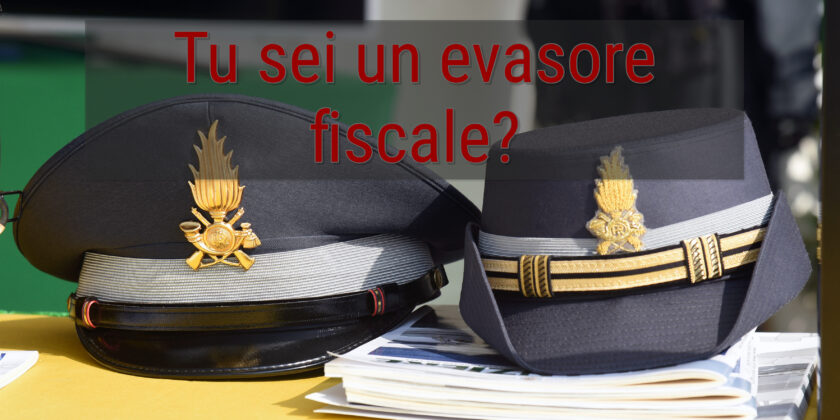 Evasione fiscale-berretti Guardia di Finanza