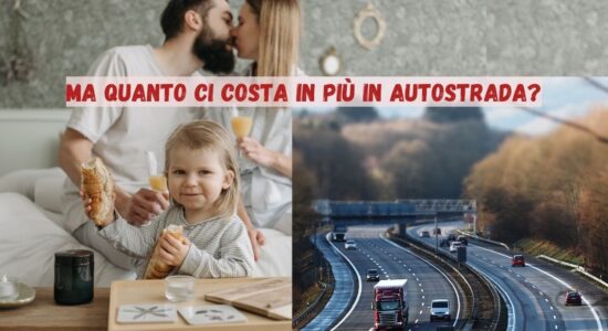 Fare colazione in autostrada costa di più