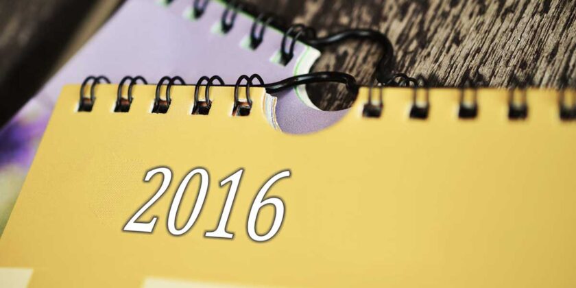 I vecchi calendari valgono oro se riciclati