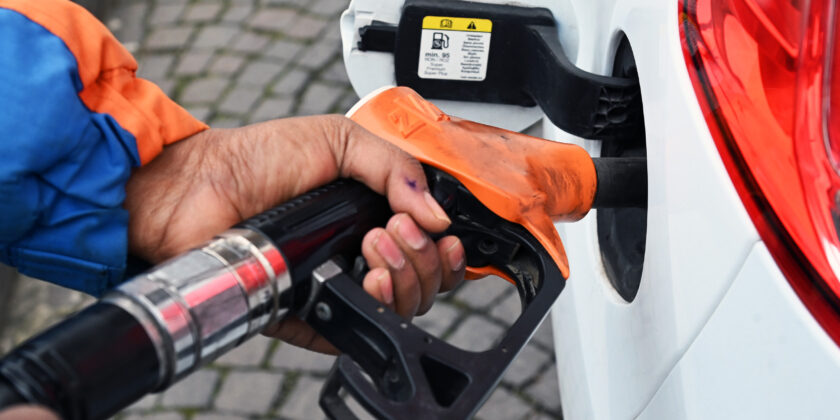 Il costo di un pieno di benzina