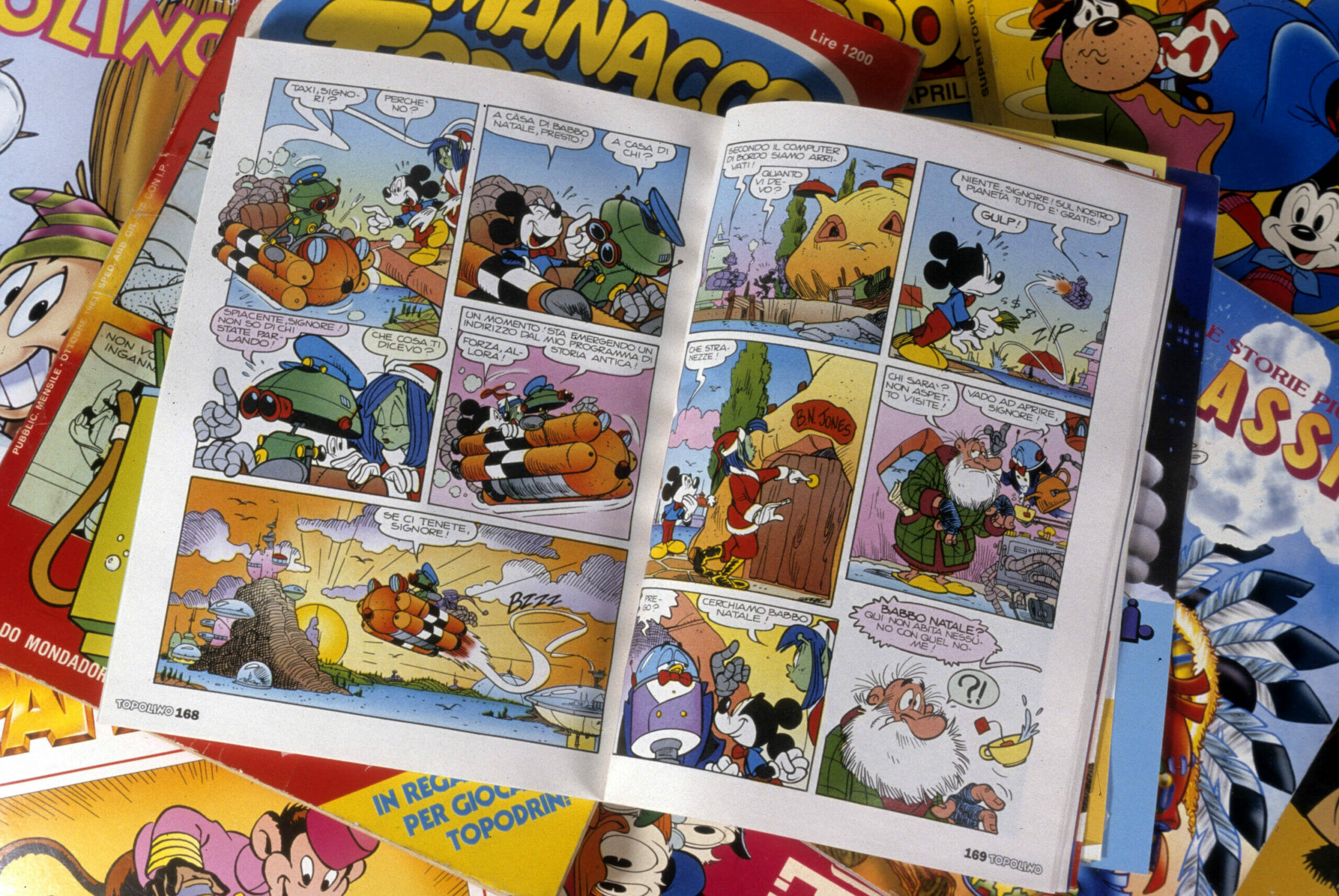 Il fumetto Topolino della Walt Disney