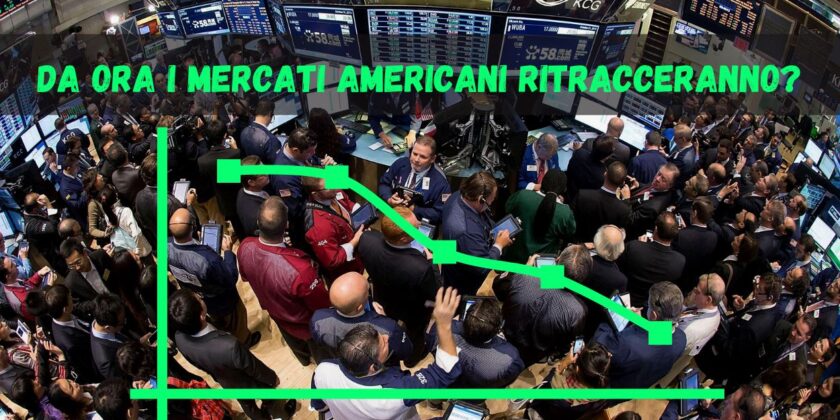 Inizia un ritracciamento a Wall Street oppure...