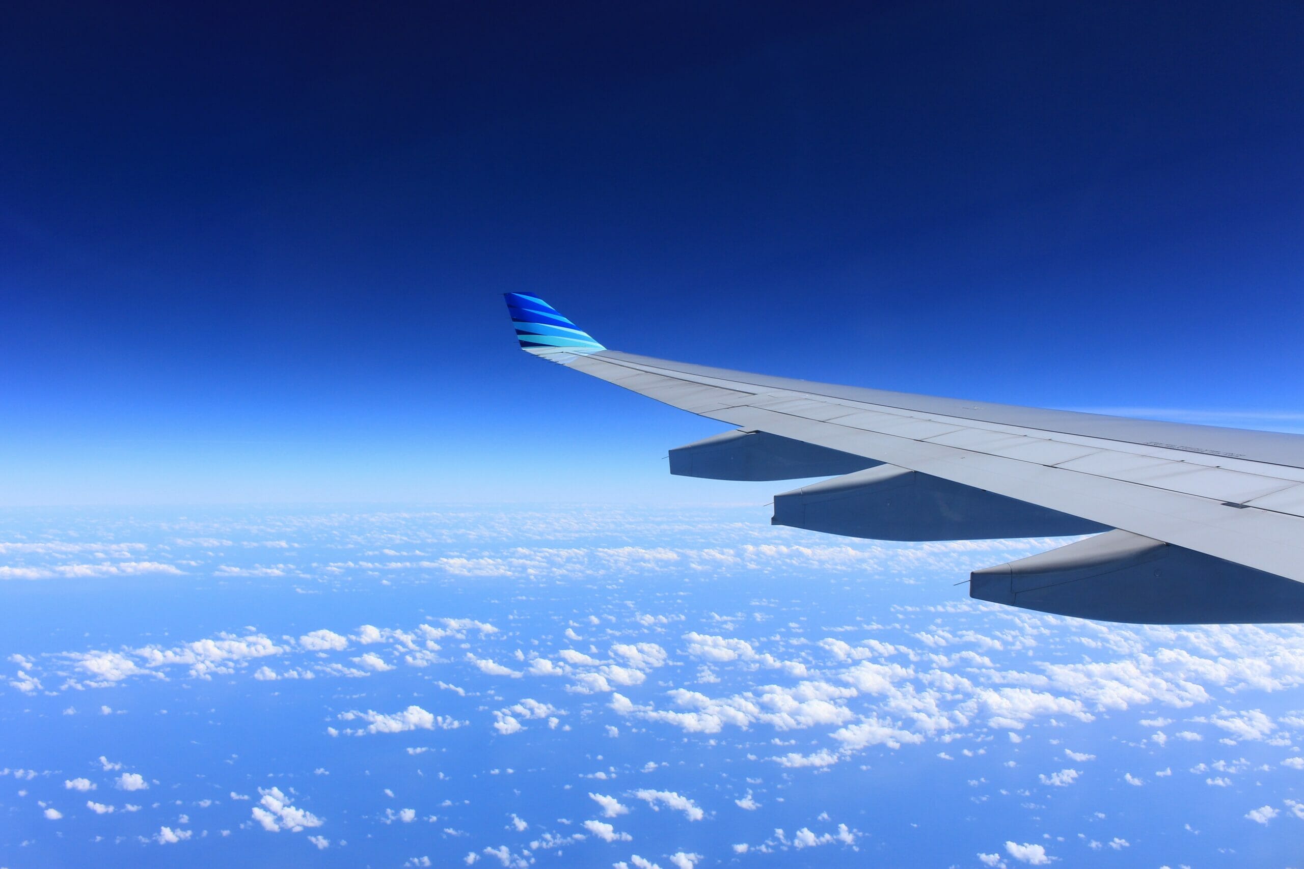 L’aereo è probabilmente il mezzo più comodo per raggiungerla