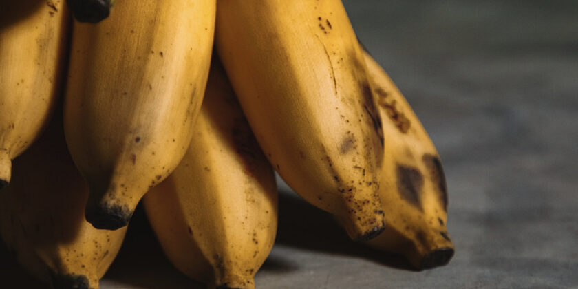 Mai buttare le banane troppo mature