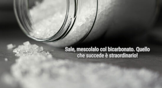 Mescola sale e bicarbonato per dire addio al detersivo