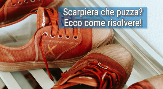 Ne basta 1 bicchiere e dirai addio ai cattivi odori della scarpiera