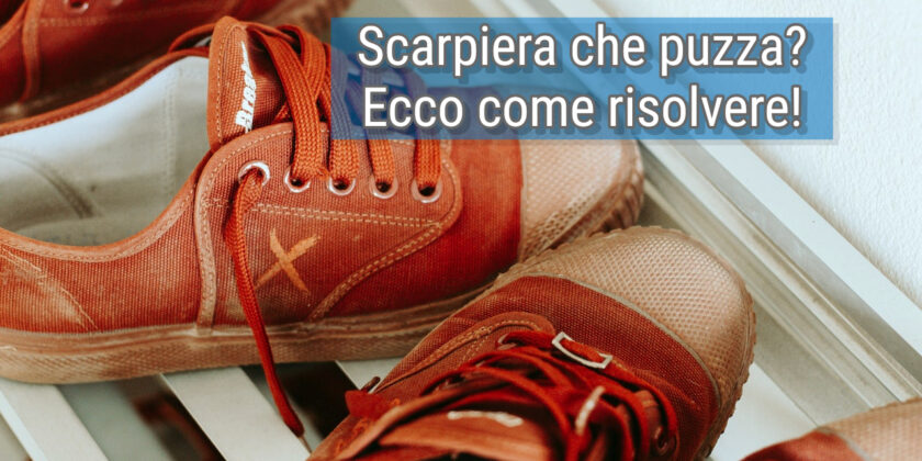 Ne basta 1 bicchiere e dirai addio ai cattivi odori della scarpiera