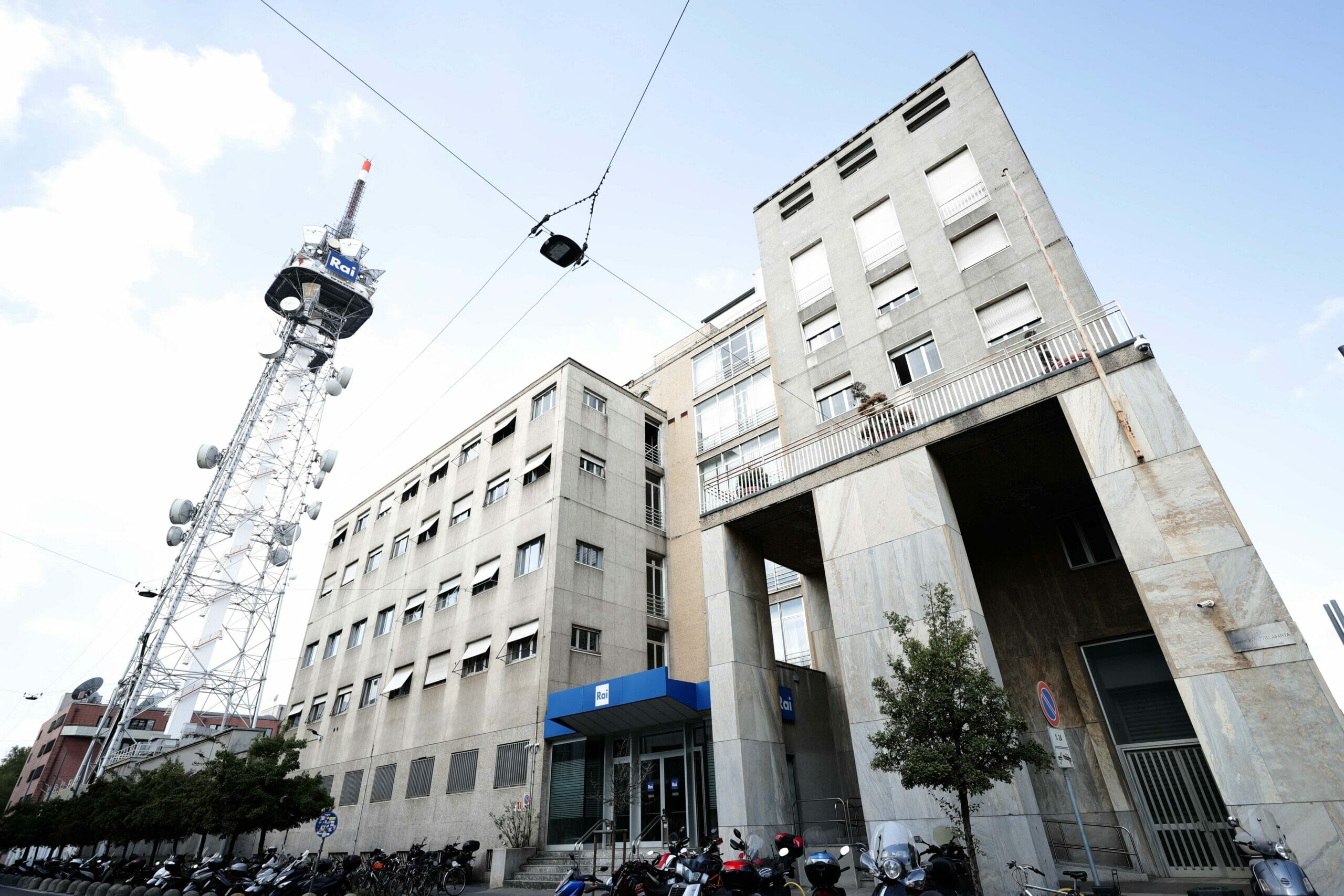 Palazzo della Rai a Milano