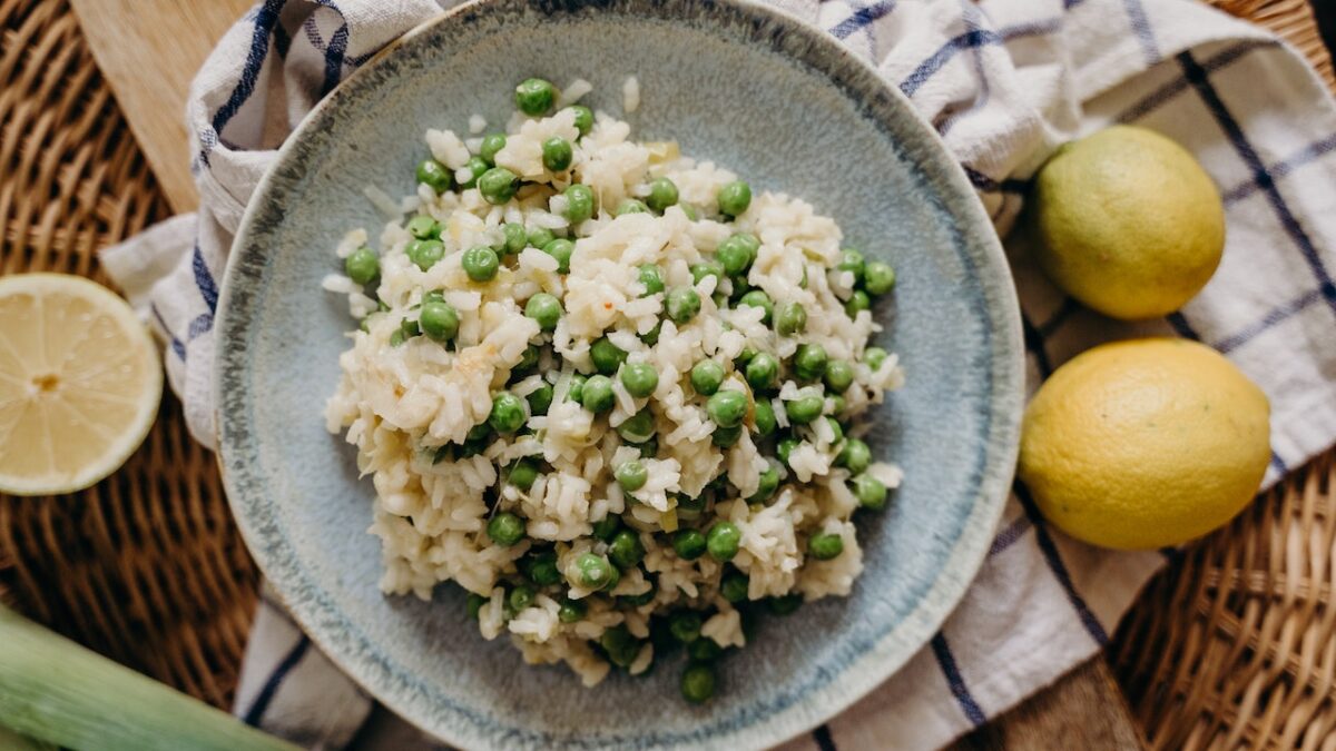 Per un risotto bianco possiamo usare uno spumante come il Prosecco DOC