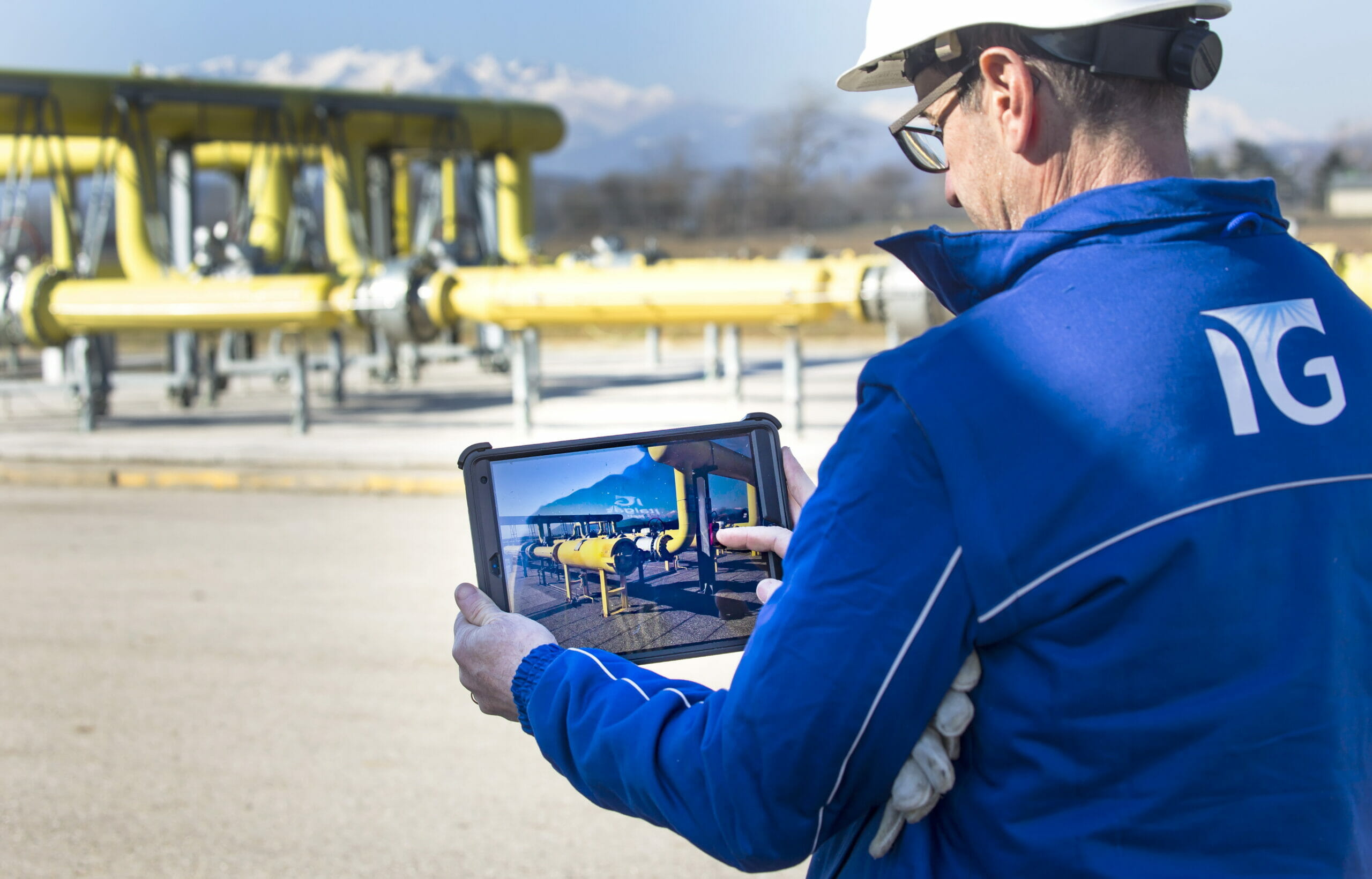 Personale Italgas al lavoro