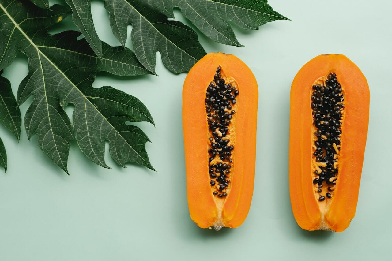 Possiamo procedere allo stesso modo con la papaya