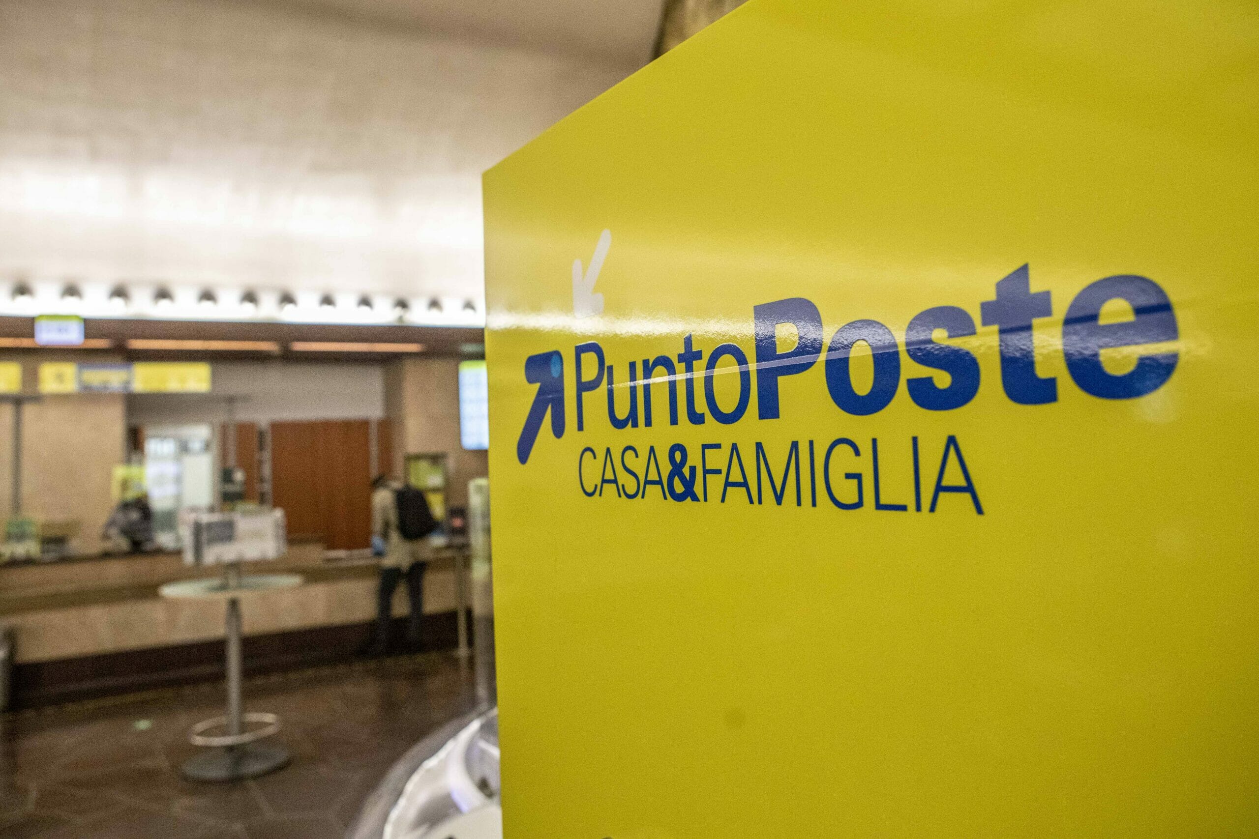 Un ufficio di Poste Italiane