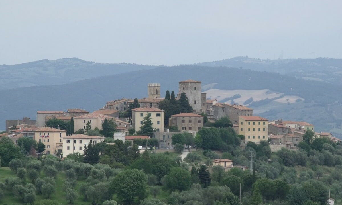 Veduta di Montemerano