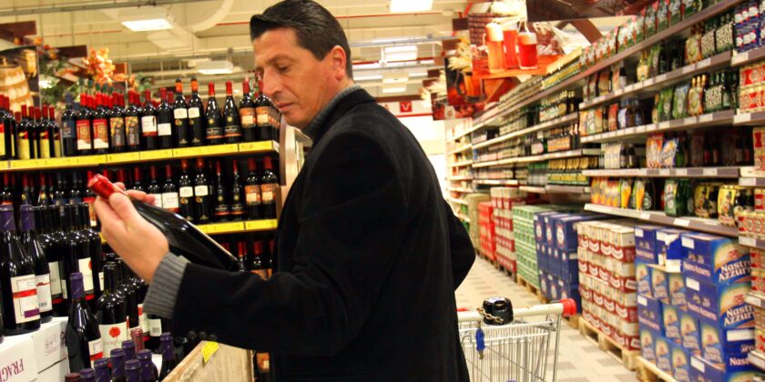Vino al supermercato