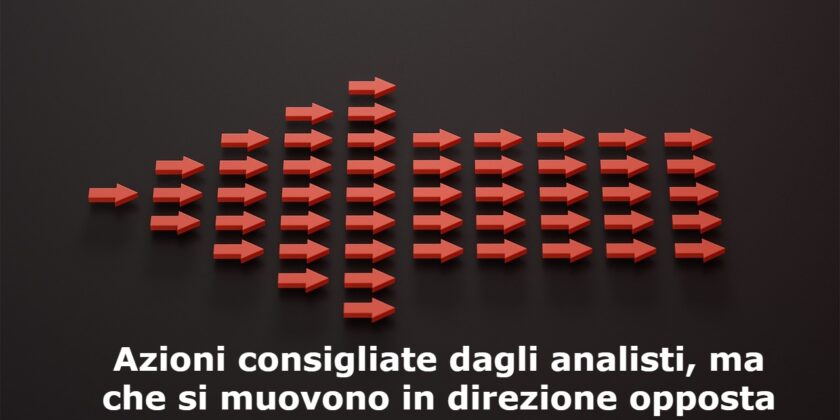 Il paradosso del settore tecnologico è vedere le azioni muoversi le quotazioni in direzione opposta