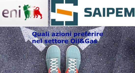 ENI e Saipem corrono in direzioni opposte sul Ftse Mib