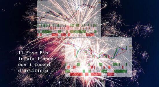 Il Ftse Mib inizia il 2023 con in fuochi di artificio