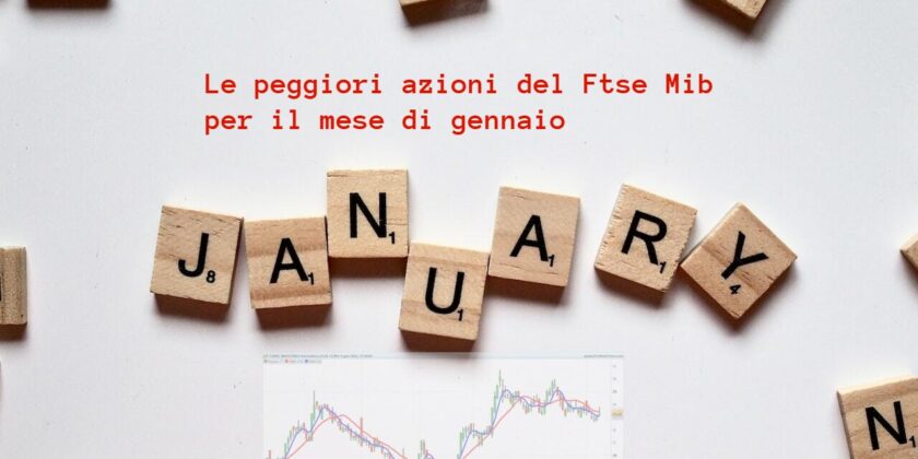 Le 5 peggiori azioni da inizio anno sul Ftse Mib