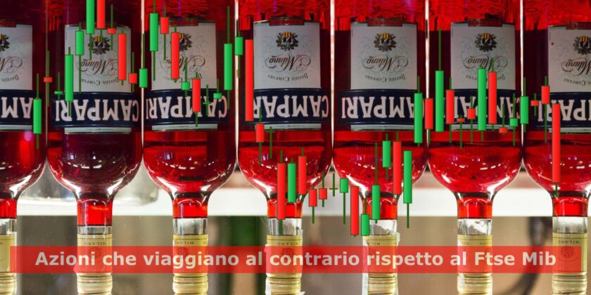 Preoccupante ribasso delle azioni Campari che si muove in controtendenza rispetto al Ftse Mib