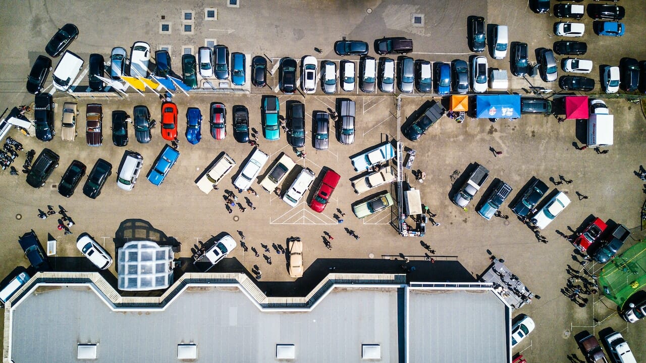 Parcheggio del supermercato