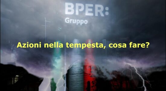 I livelli oltre i quali le azioni BPER Banca potrebbero uscire dalla tempesta