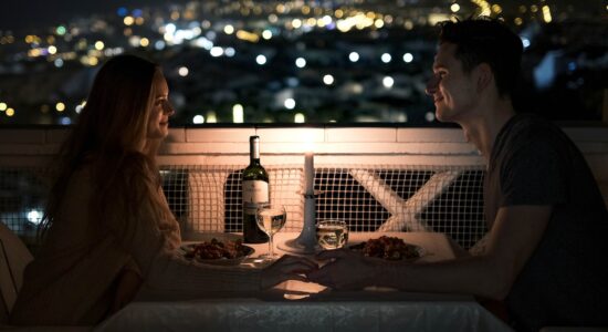 Cena romantica anche a casa