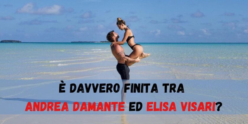 Si cerca di capire se sia finito l'amore tra Andrea Damante e Elisa Visari-foto dal profilo Instagram