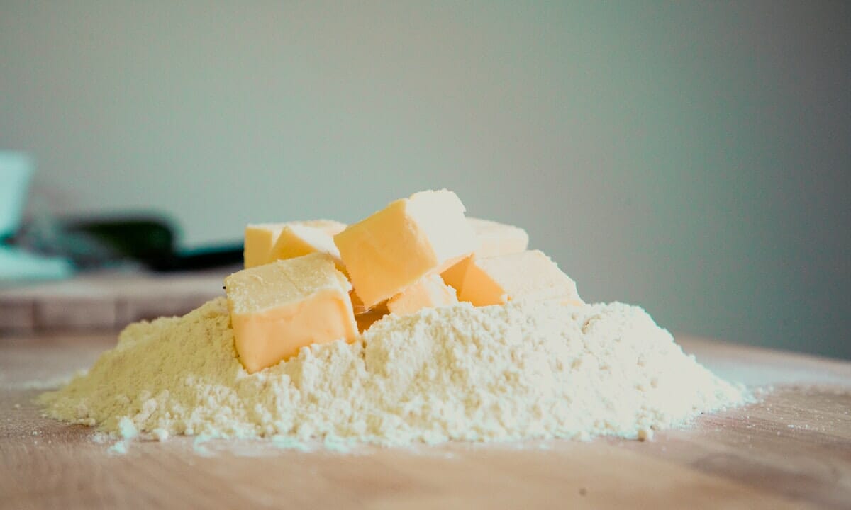 Tra gli ingredienti farina 00 e burro
