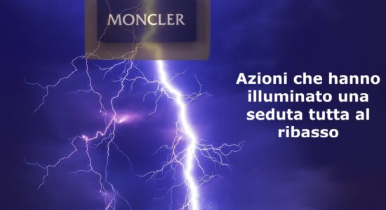 Le azioni Moncler si sono distinte in una seduta debole a Piazza Affari