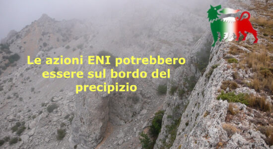 Attenzione al ribasso delle azioni ENI