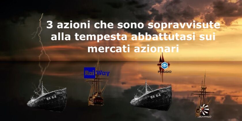 3 azioni che resistono ai venti del ribasso
