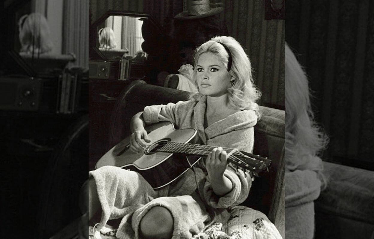 Brigitte Bardot-foto da Instagram