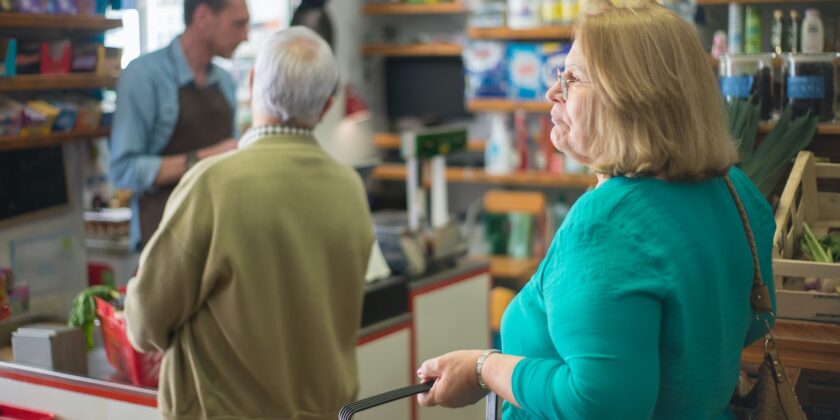 Cambiare fila al supermercato