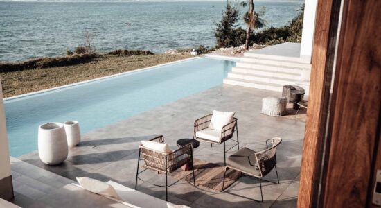 Casa con vista mare