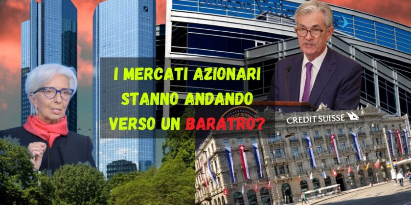 Le probabilità sono basse affinchè i mercati vadano verso il baratro