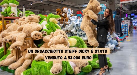 Un orsacchiotto Steiff Dicky è stato venduto a 53.000 euro