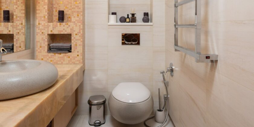 WC perfettamente pulito