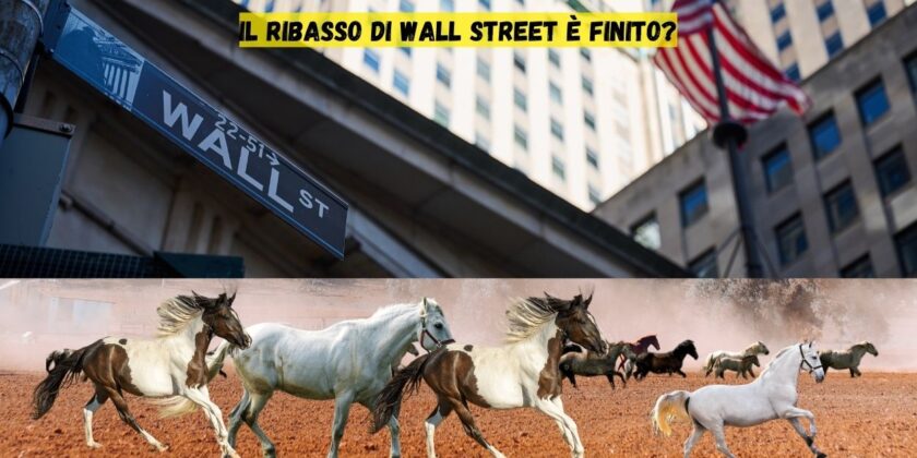Wall Street ha probabilmente finito il suo ritracciamento