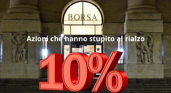 GVS e Saipem stupiscono con un rialzo superiore al 10%