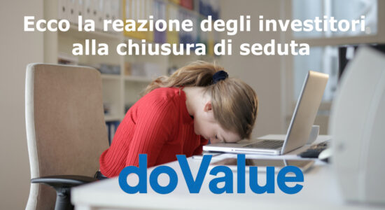 DoValue realizza la peggiore performance di giornata