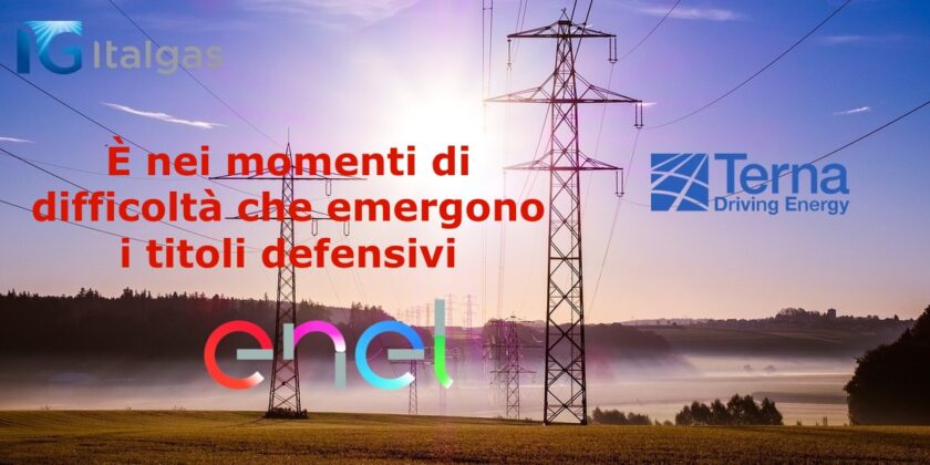 Non appena i mercati hanno accennato una discesa, il settore delle utilities è salito alla ribalta
