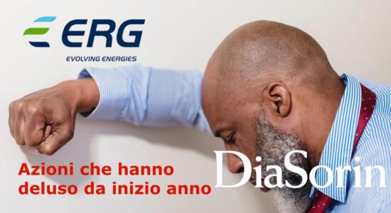Diasorin e ERG da inizio anno stanno deludendo gli investitori